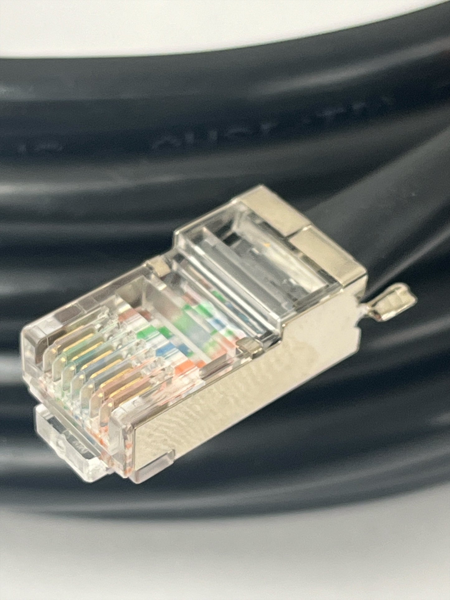 JEFA Tech Outdoor Rated, Shielded Cat6 - UV Resistant, Direct Burial, Ground Wire with ToughCable Connectors
