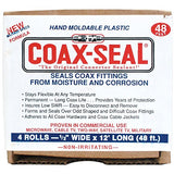 Coax Seal Hand Moldable Watertight Coaxial Cable Seal Tape
