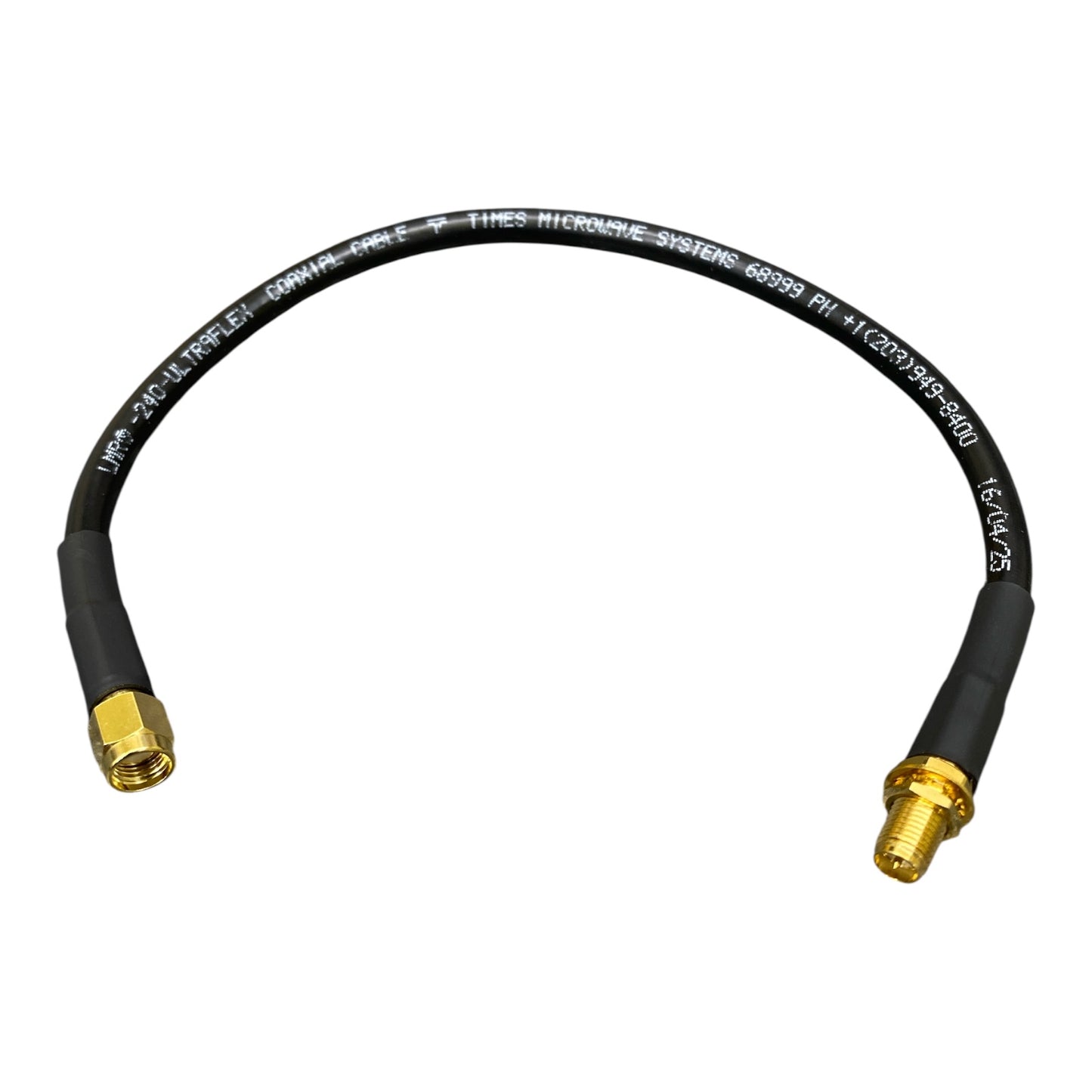 LMR®-240-UF Ultraflex Coaxial Cable with JEFA Tech Connectors and Assembly - Made in USA