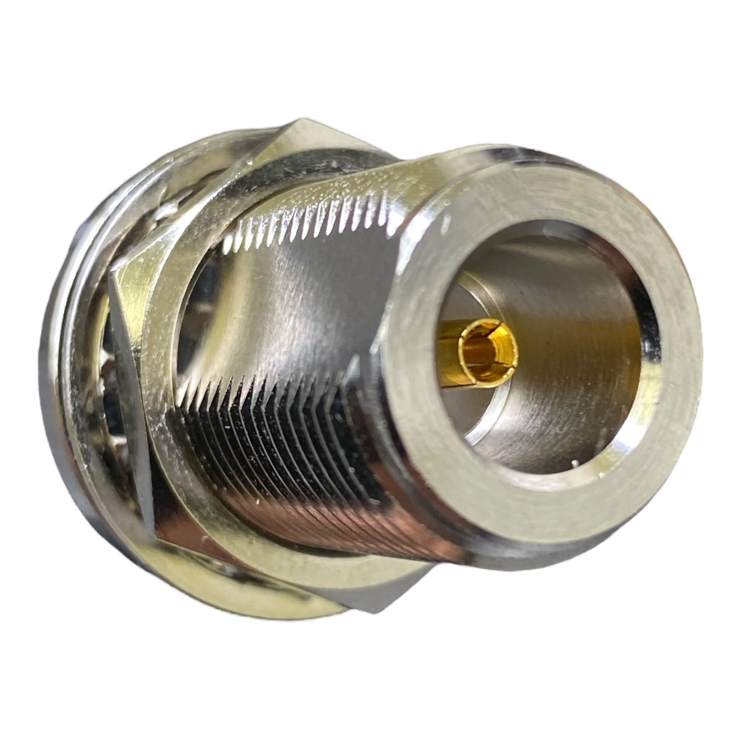 N Female Bulkhead w/ 2.4GHz Radiator (Cantenna Type)