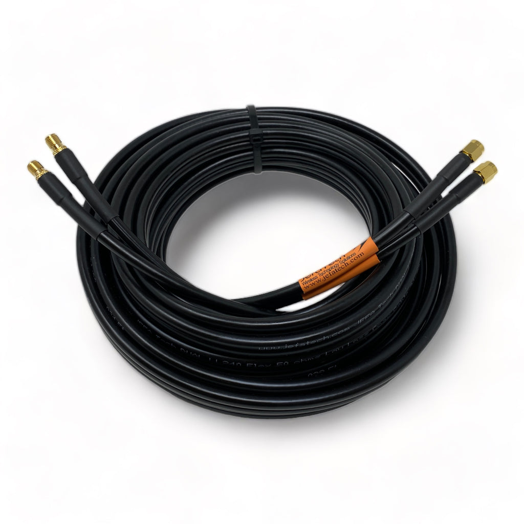 DUAL Lead SMA Antenna Extension Cable for 4G/LTE/5G Modems and Routers