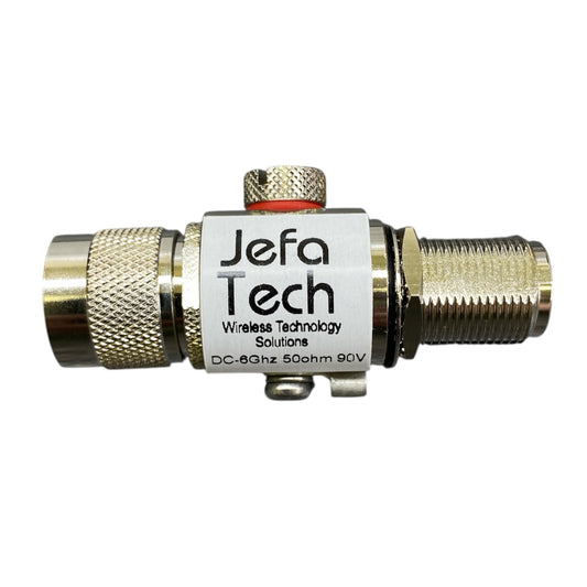 Lightning Protector - N Male to N Female Bulkhead