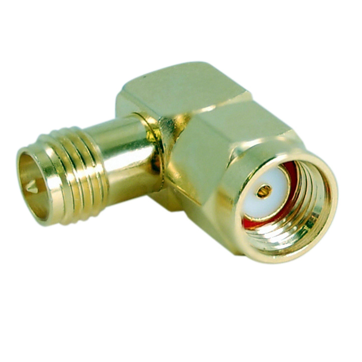 JEFA Tech Adapter: RP-SMA Male to RP-SMA Female Right Angle