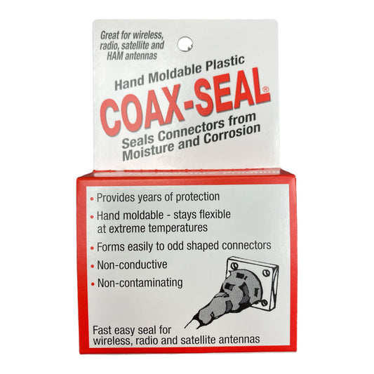 Coax Seal Hand Moldable Watertight Coaxial Cable Seal Tape - Made in USA