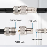 Adapter: FME Male to UHF Male
