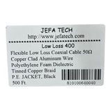 JEFA Tech Low Loss 400 Coax
