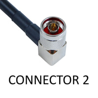 JEFA Tech Low Loss 400 - N Male to N Male Right Angle