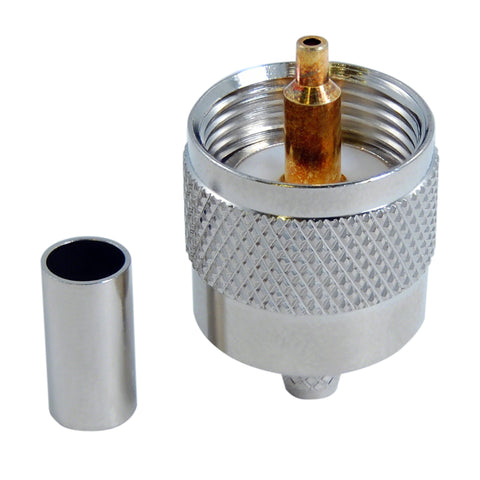 JEFA Tech Connector: UHF Male - LL195 - c195