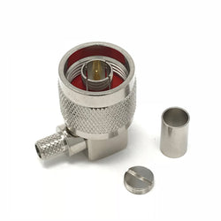 JEFA Tech Connector: N Male Right Angle - LL240 - c240