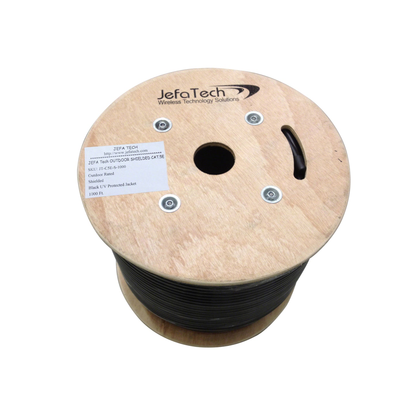 JEFA Tech Outdoor Rated, Shielded Cat6 - UV Resistant, Direct Burial, Ground Wire