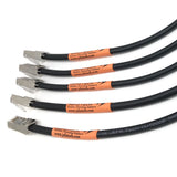 JEFA Tech Shielded Cat5e Assembly with Toughcable Connectors