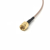 JEFA Tech HT Saver: SMA Male to UHF Male (PL259) - RG316 - 19 inches