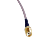JEFA Tech Pigtail: MMCX R/A to SMA Female - RG316 - 19 inches